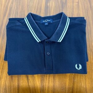 Fred Perry Slim Fit Twin Tipped Mens Polo